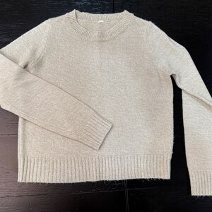 Classic Beige Women's Sweater S